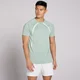T-Shirt com Painéis Tempo Masculina MP - Eucalipto
