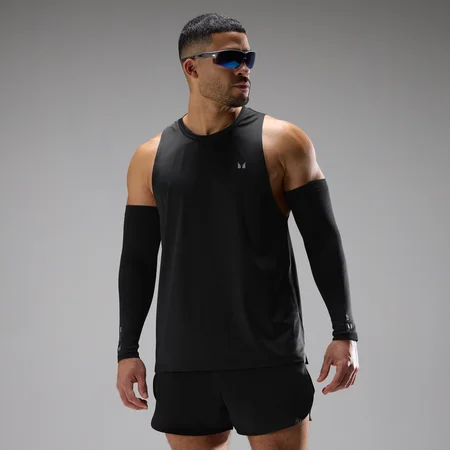 Top sem Mangas de Malha Masculino MP Velocity Ultra - Preto