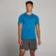 T-shirt MP Men's Tempo Pillar Graphic Seamless - Azul Pista