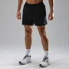 Calções Masculinos Velocity Ultra 5" 2 em 1 Malha MP - Preto