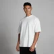 T-Shirt Masculina Algodão Ajuste Largo MP - Branco