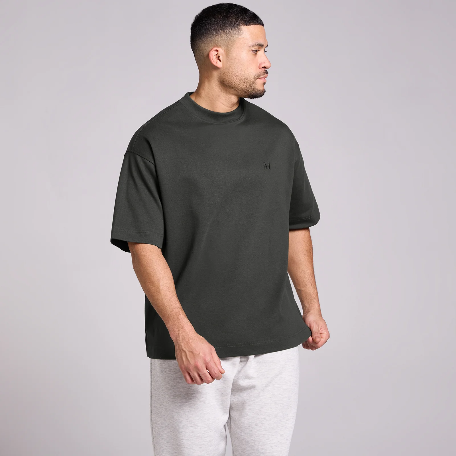 T-Shirt Oversize em Algodão MP Masculina - Preto Lavado - XS Imagem 1