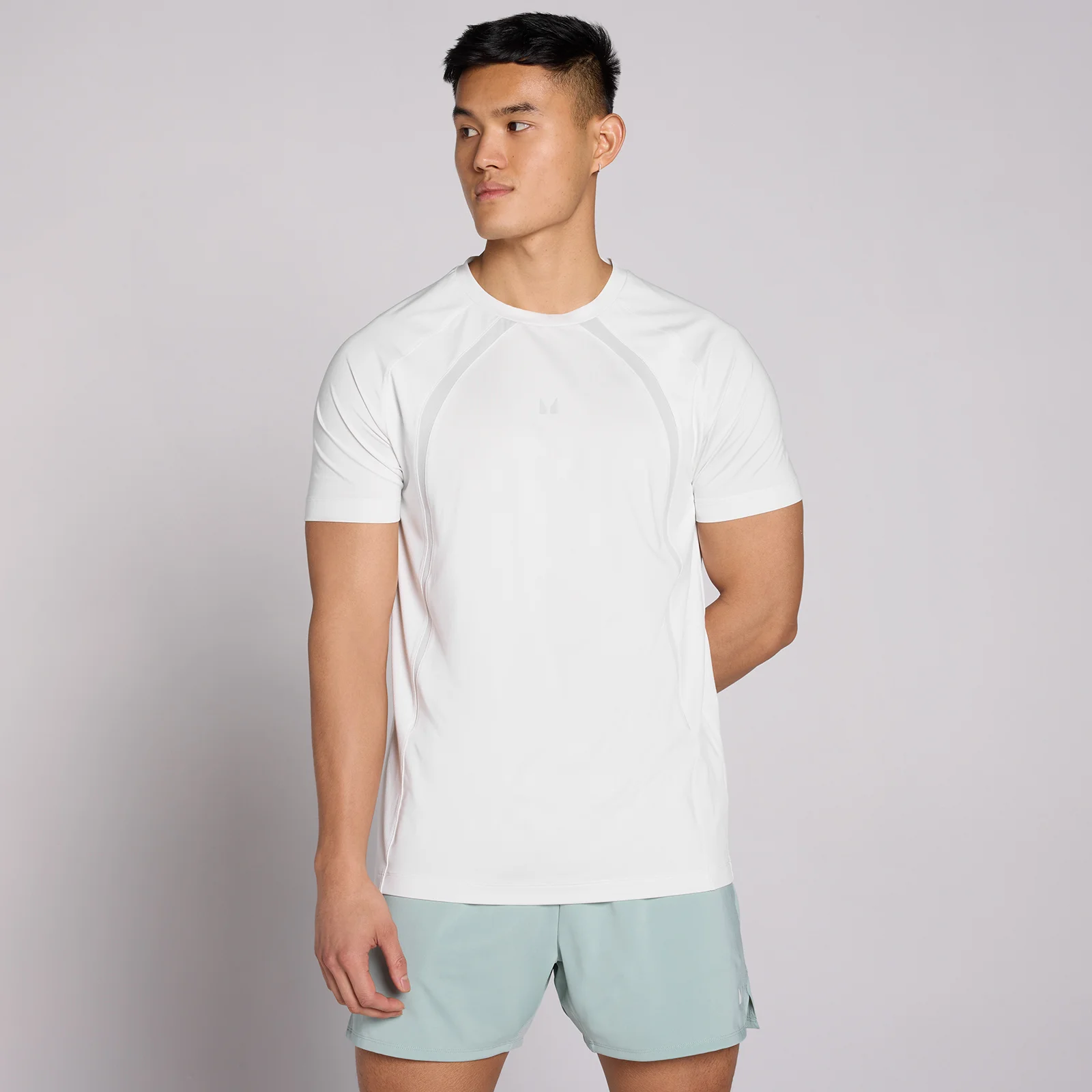 T-Shirt Masculina Tempo Panel MP - Cinzento Nublado - XS Imagem 1