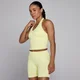 Top sem Mangas Halter Neck Tempo Seamless Feminino MP - Limão