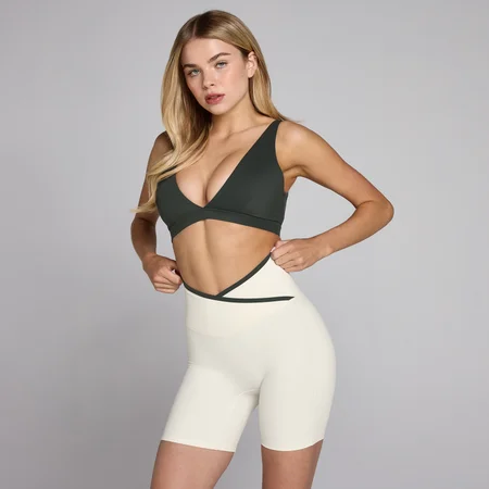 Sutiã Desportivo Feminino MP Tempo Triangle - Preto Lavado