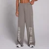 Calças de Fato de Treino Femininas MP Lift Graphic Lifestyle Perna Reta - Trufa Escuro