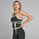 Top Feminino MP Tempo Contrast Tie - Preto Lavado