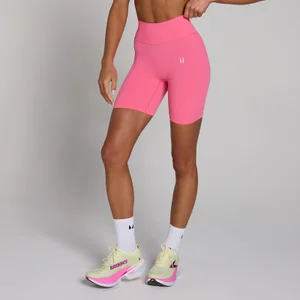 Calções Sem Costuras MP Femininos Tempo Hybrid - Rosa Vibrante - Size XXL