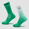 Meias de corrida MP (pack de 2) - Verde Zesty Ombré / Riscas Verde Lima Claro