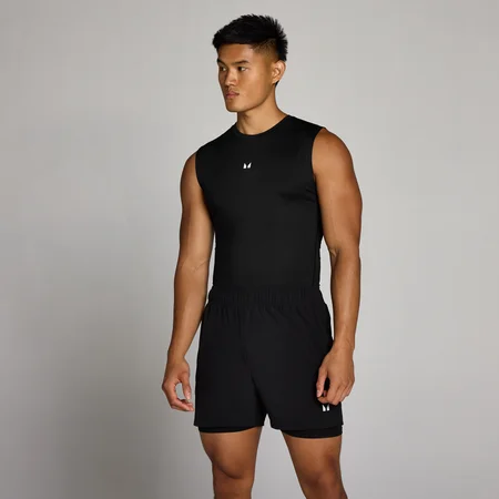 Top sem Mangas Camada Base Masculino MP - Preto