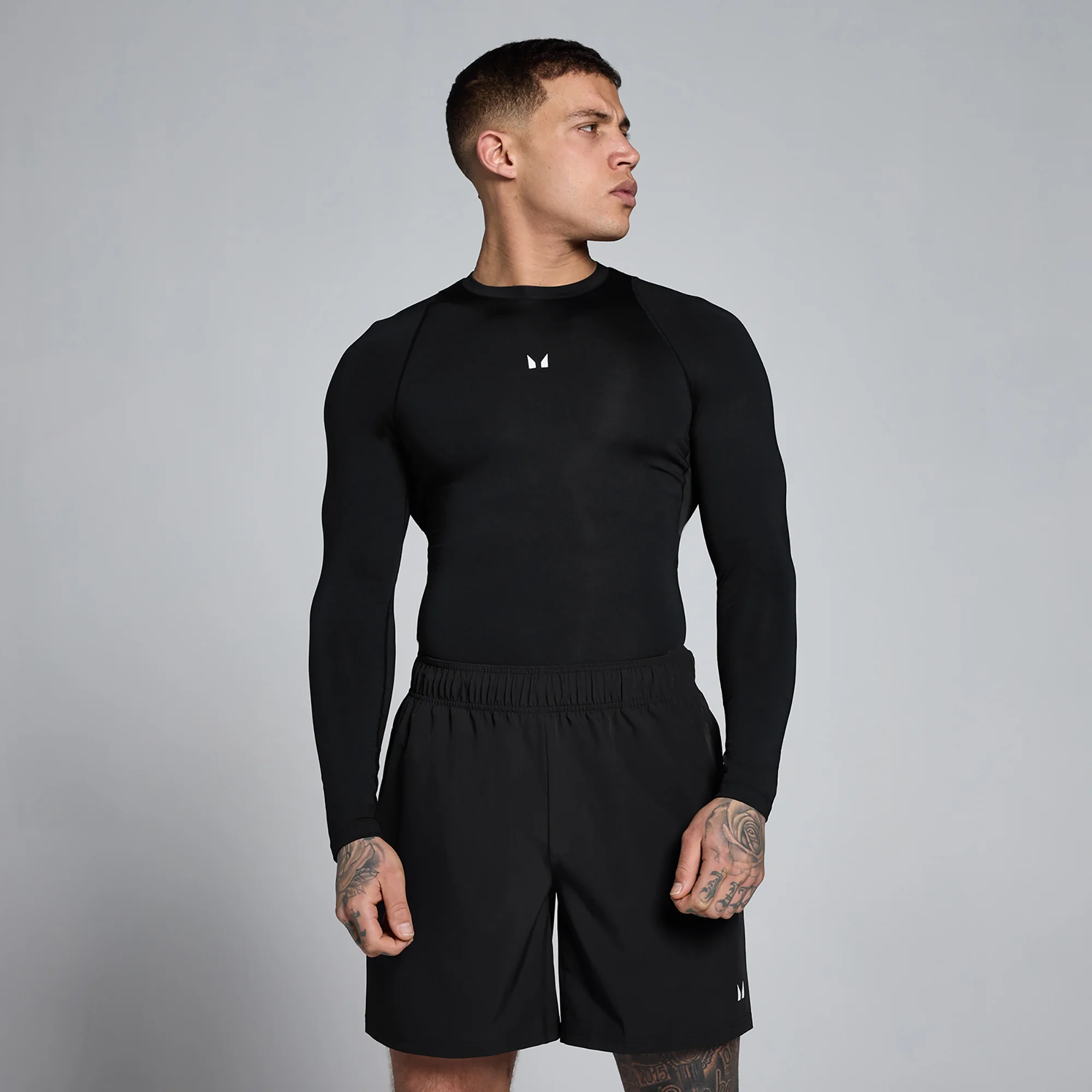 Baselayer Masculina de Treino MP de Manga Comprida - Preto - M Imagem 1