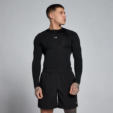 Baselayer Masculina de Treino MP de Manga Comprida - Preto