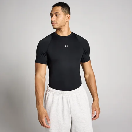 Baselayer Masculina de Treino MP de Manga Curta - Preto
