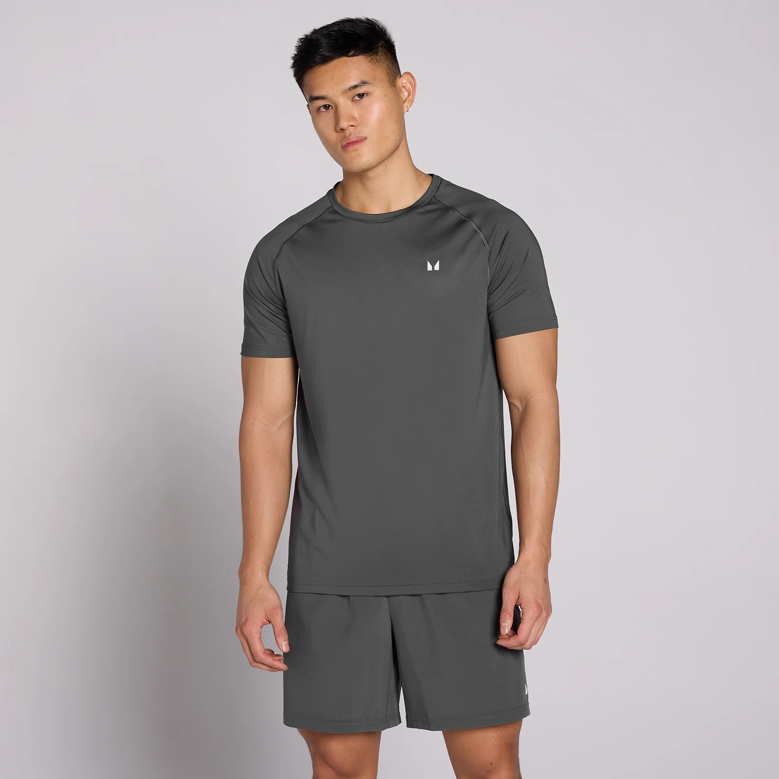 MP Men's Training Short Sleeve T-Shirt - Dark Grey - S Imagem 1