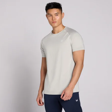 T-Shirt de Treino de Manga Curta Masculina MP - Cromado