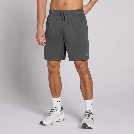 Calções de Treino Leves MP Masculinos - Cinzento Escuro