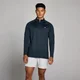 Top de Treino MP 1/4 Fecho Masculino - Azul-marinho Escuro