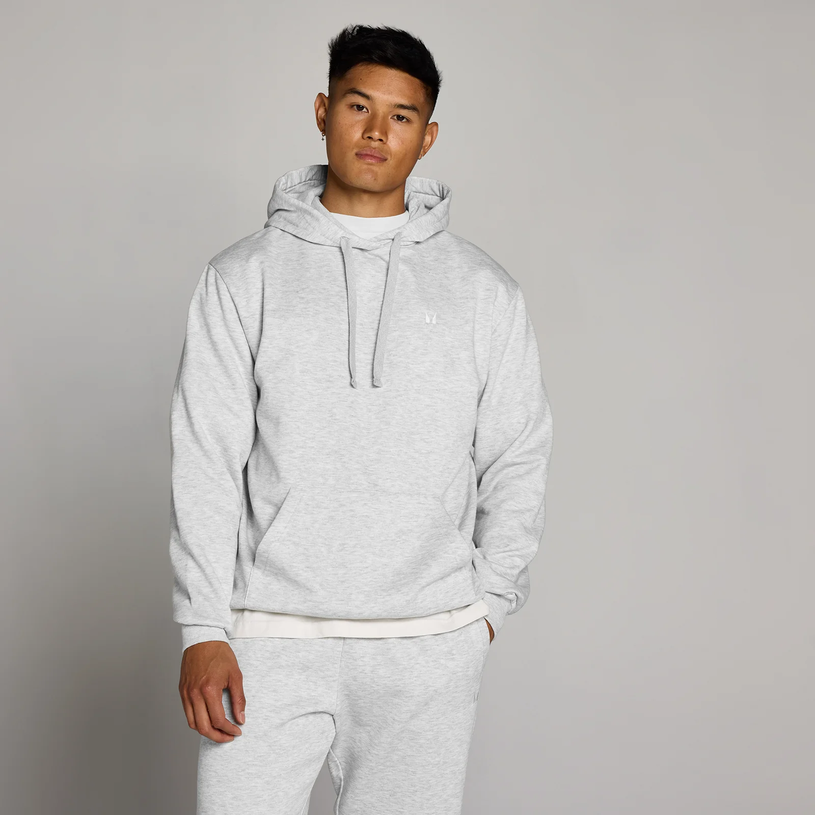 Sweatshirt Masculina com Capuz Rest Day MP - Cinzento Claro Mesclado - XXL Imagem 1