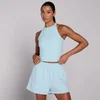 Top sem Mangas de Gola Alta Tempo Feminino MP - Azul Bebé