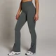 Leggings Flare Femininas MP Tempo - Cinzento Escuro