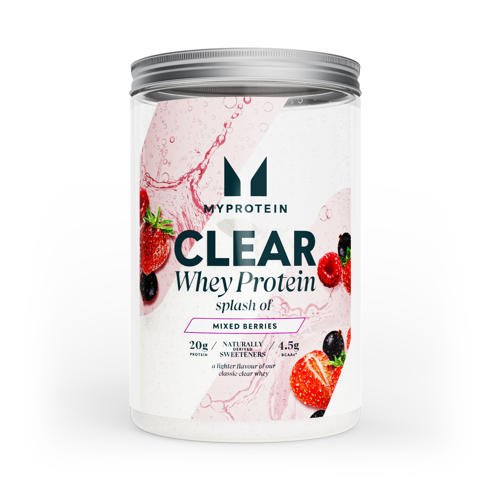Clear Whey Isolate - 405G - 15servings - Mixed Berries - Less Sweet Imagem 1