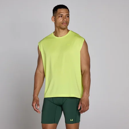 Camisola de alças oversized MP Hybrid Mesh para homem - Verde-lima
