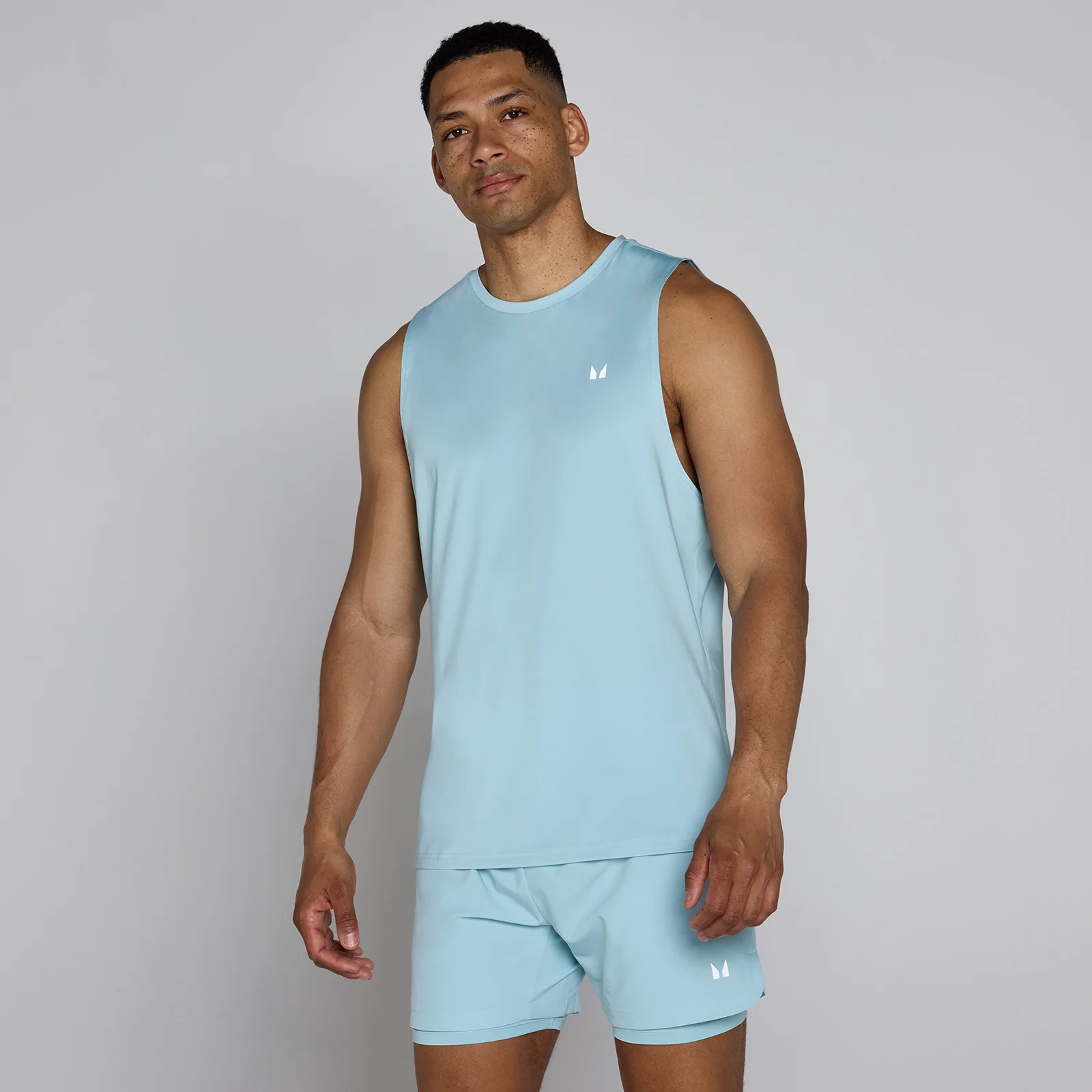 Top sem Mangas de Treino MP Masculino - Gelo - XS Imagem 1