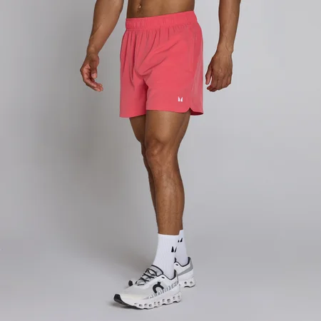 Calções Tecidos de Treino de 5" MP Homem - Vermelho Court