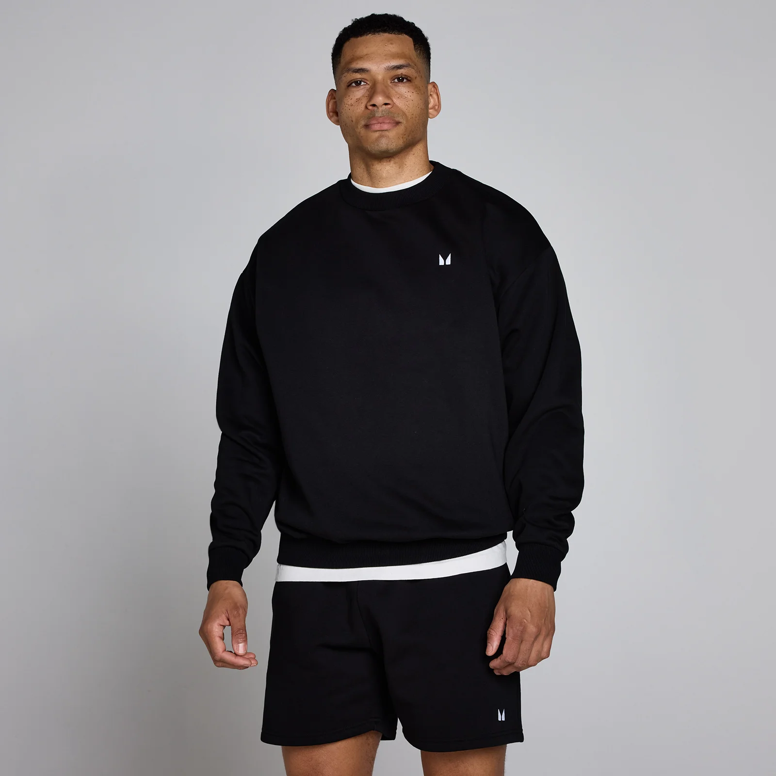 MP Men's Rest Day Oversized Sweatshirt - Black - M Imagem 1