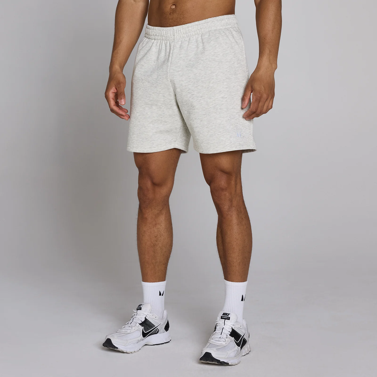 MP Men's Rest Day 7" Sweat Short - Light Grey Marl - L Imagem 1