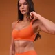 Sutiã desportivo MP Women's Tempo Scrunch Minimal - Sunset