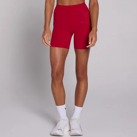 Calções de Treino com Bolsos MP Mulher - Vermelho Vivo