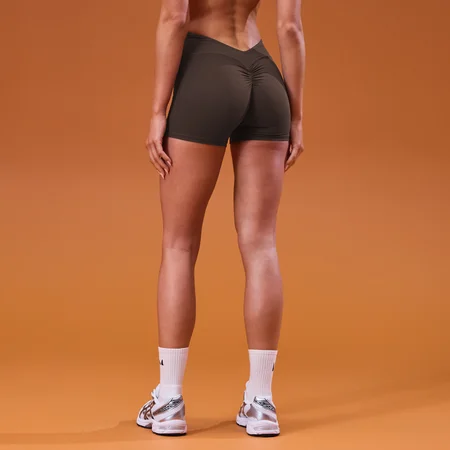 Calções MP Women's Tempo Dipped Waist - Cacau