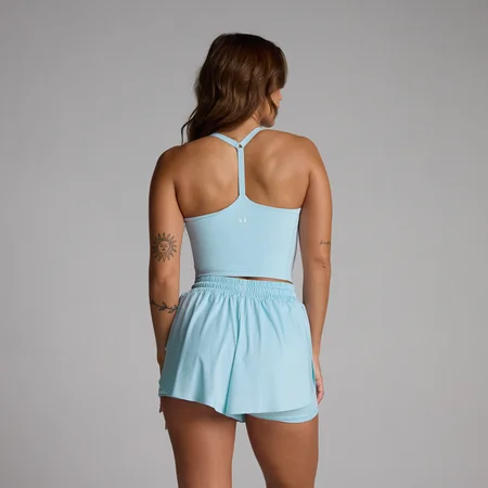 Camisola de Alças MP Tempo Strappy Racerback para Mulher - Azul Céu