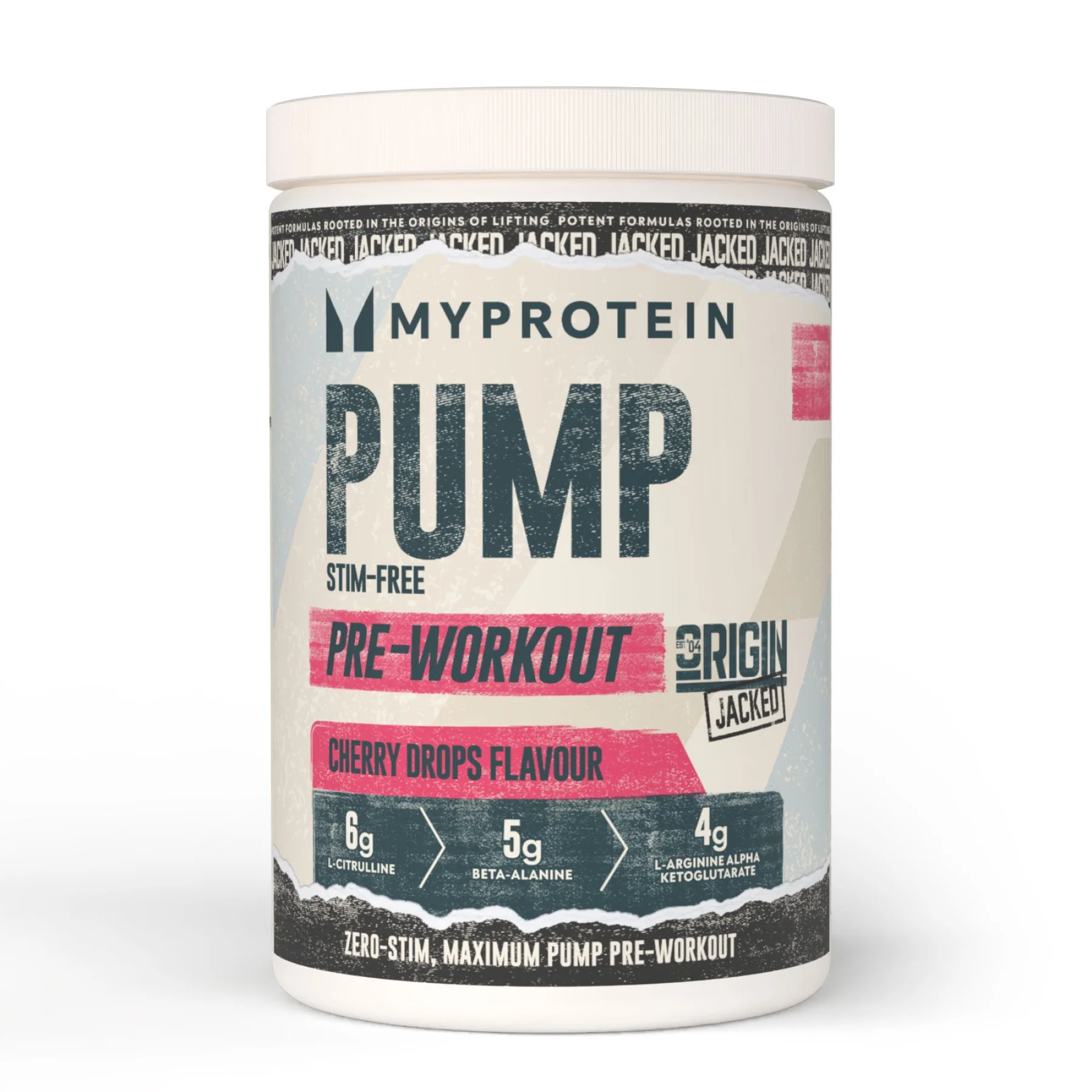 Origin Jacked Pump - 25servings - Cherry Drops Imagem 1