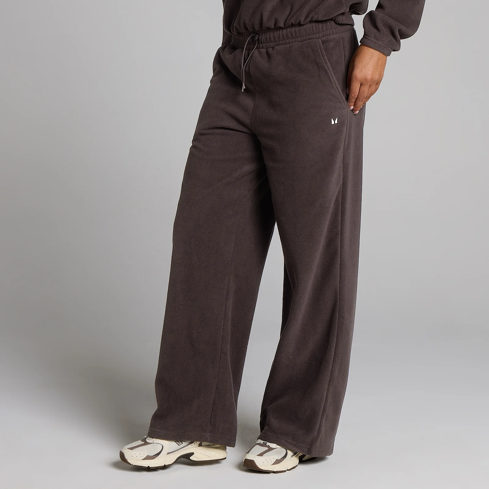 Calças Jogger MP Fleece Perna Reta Mulher - Cacau - S Imagem 1