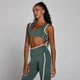 Sutiã Desportivo MP Velocity de Dupla Camada com Contraste para Mulher - Verde Nublado