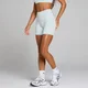 Calções de Ciclismo Sem Costuras Tempo Ultra MP Mulher - Azul Aura