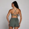 Sutiã Desportivo MP Women's Tempo com Costas Entrelaçadas Ajustáveis - Verde Nublado