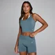 Camisola de Alças Sem Costuras MP para Mulher - Ardósia