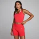 Camisola de Alças Sem Costuras MP para Mulher - Carmesim