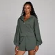 Camisola com Capuz e Fecho MP Lifestyle Feminina - Verde Nublado