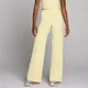 Leggings Perna Larga Tempo MP Femininas - Creme Manteiga