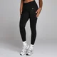 Leggings MP Seamless Invisible Scrunch para Mulher - Preto Desbotado
