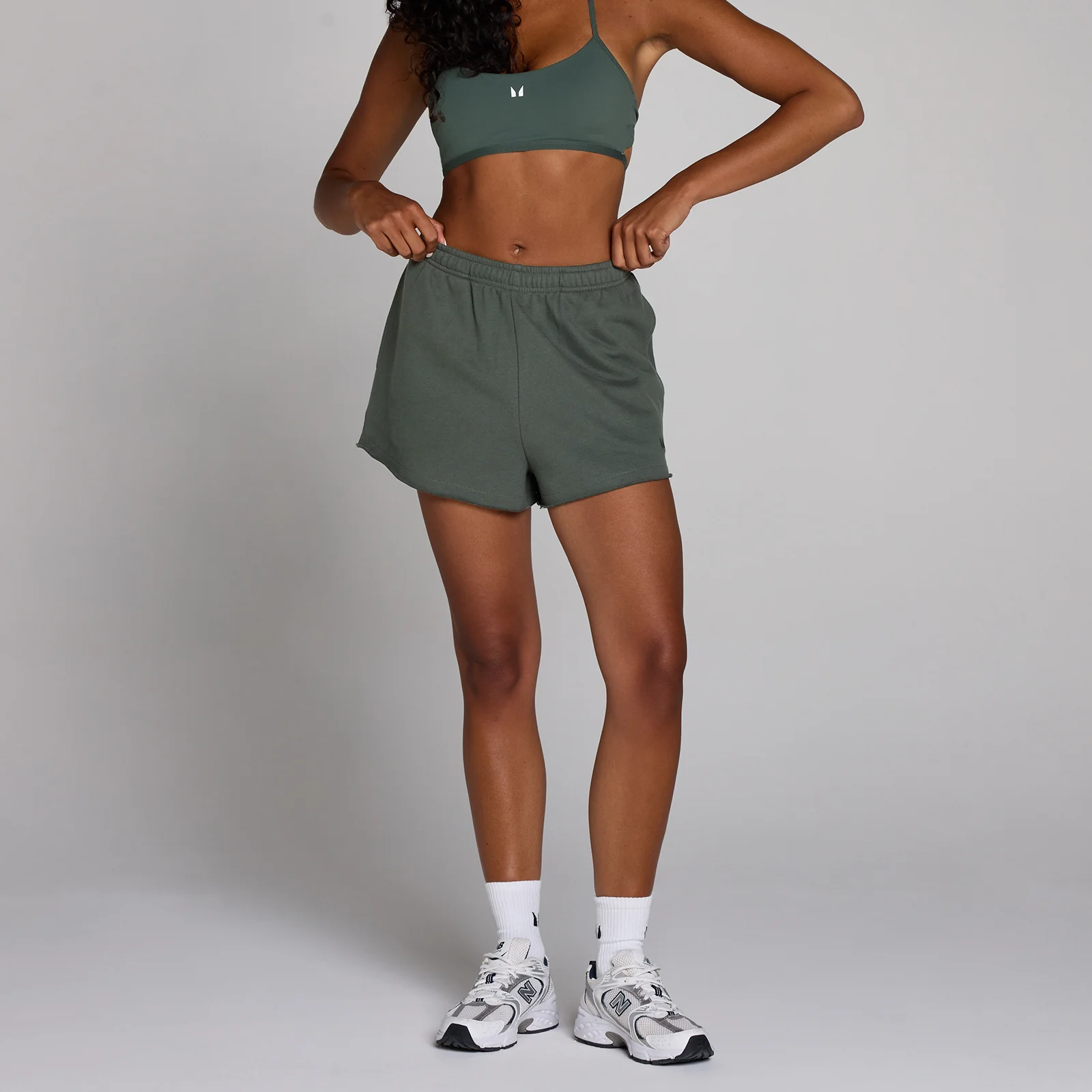 Calções de Fato de Treino Lifestyle para Mulher MP - Verde Nublado - S Imagem 1