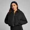 Casaco Feminino com Gola e Fecho MP - Preto