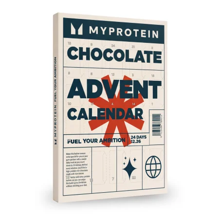 Calendário do Advento de Proteína de Chocolate