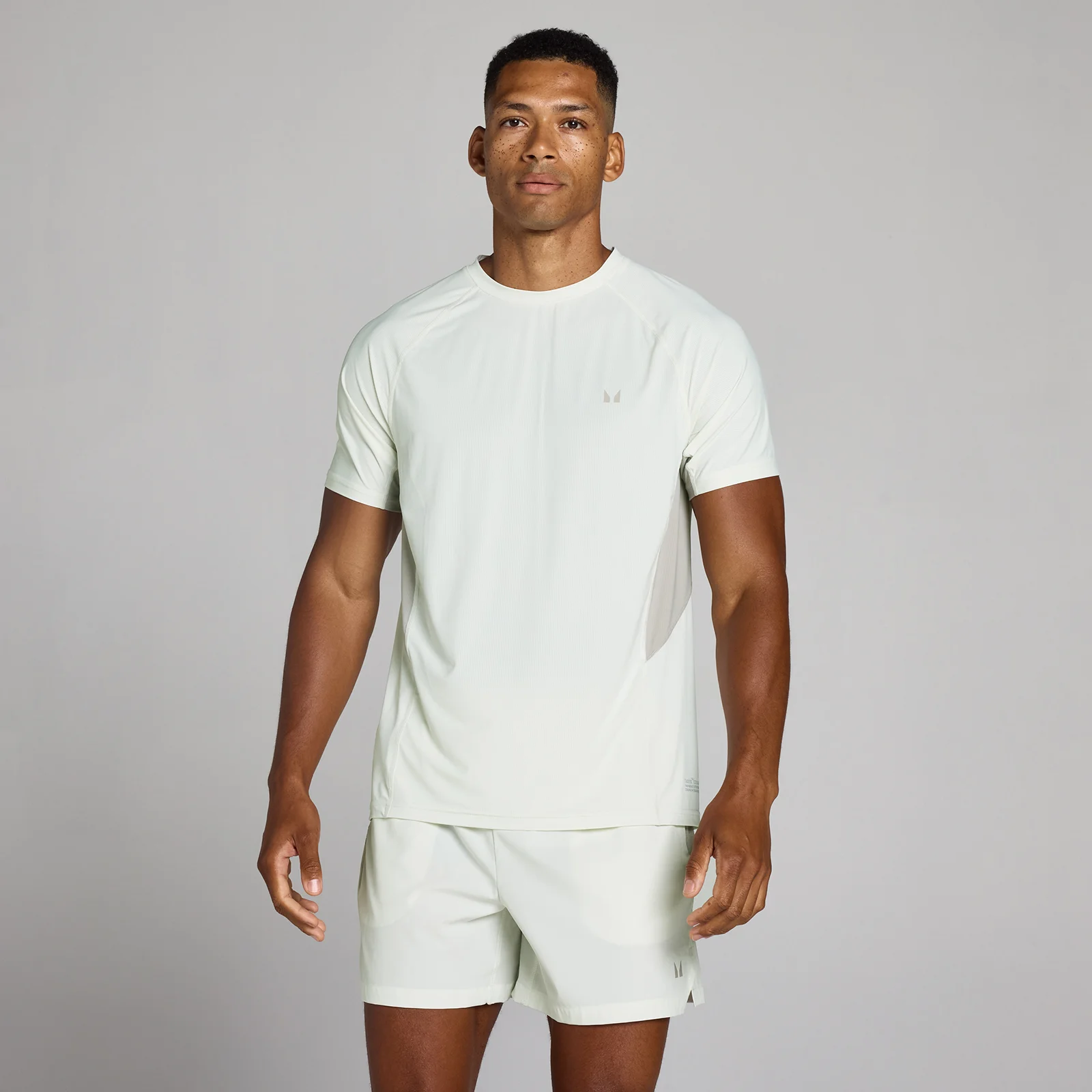MP Men's Training Ultra Mesh T-Shirt - Digital White - XS Imagem 1