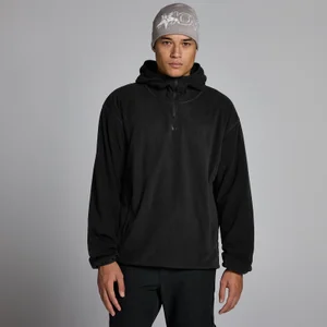 Camisola com Capuz MP Fleece 1/4 Fecho Homem - Preto - Size M