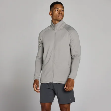 Casaco MP Men's Training Ultra Gridded Zip Through - Cinzento Giz